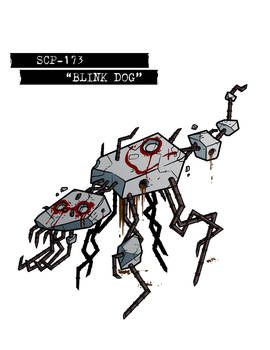 SCP-173 Redesign - Blink Dog