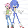 Amy and Sonic - Fleetway