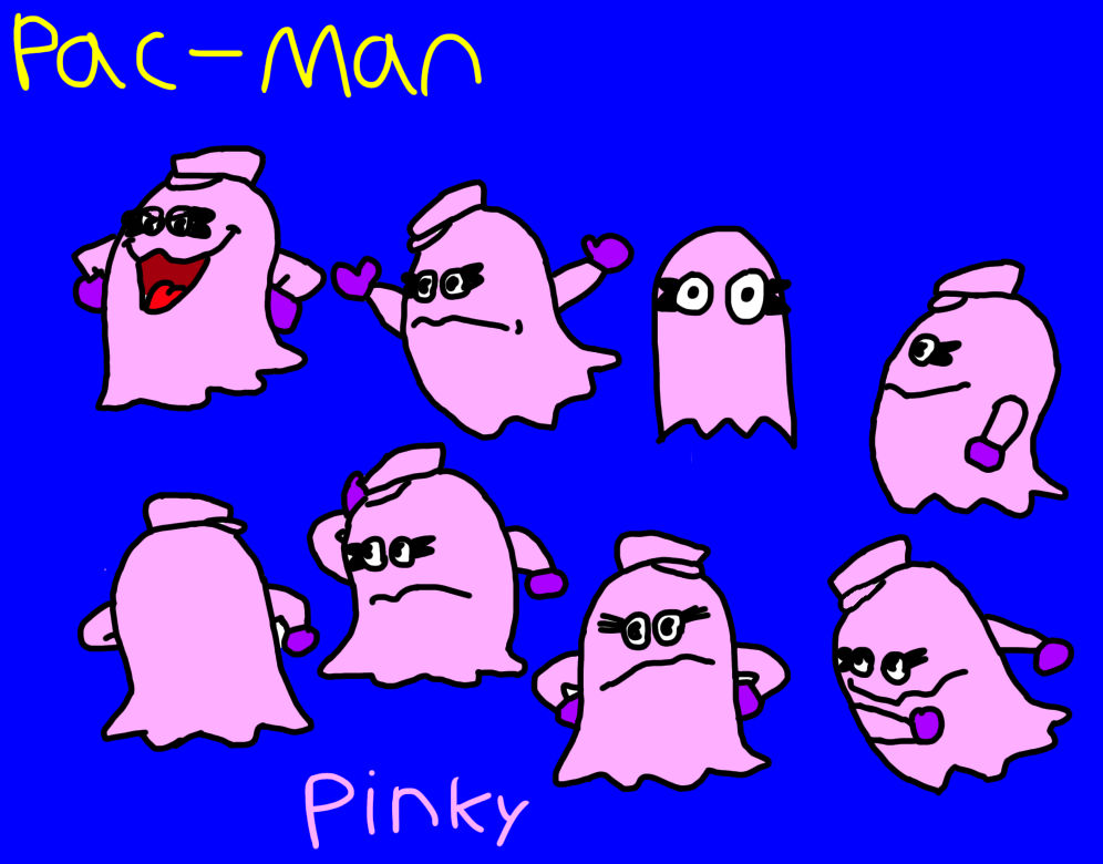Pinkey Pacman Pac-Man: Pinky by Garrettheyeti on DeviantArt