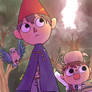 Over the garden wall