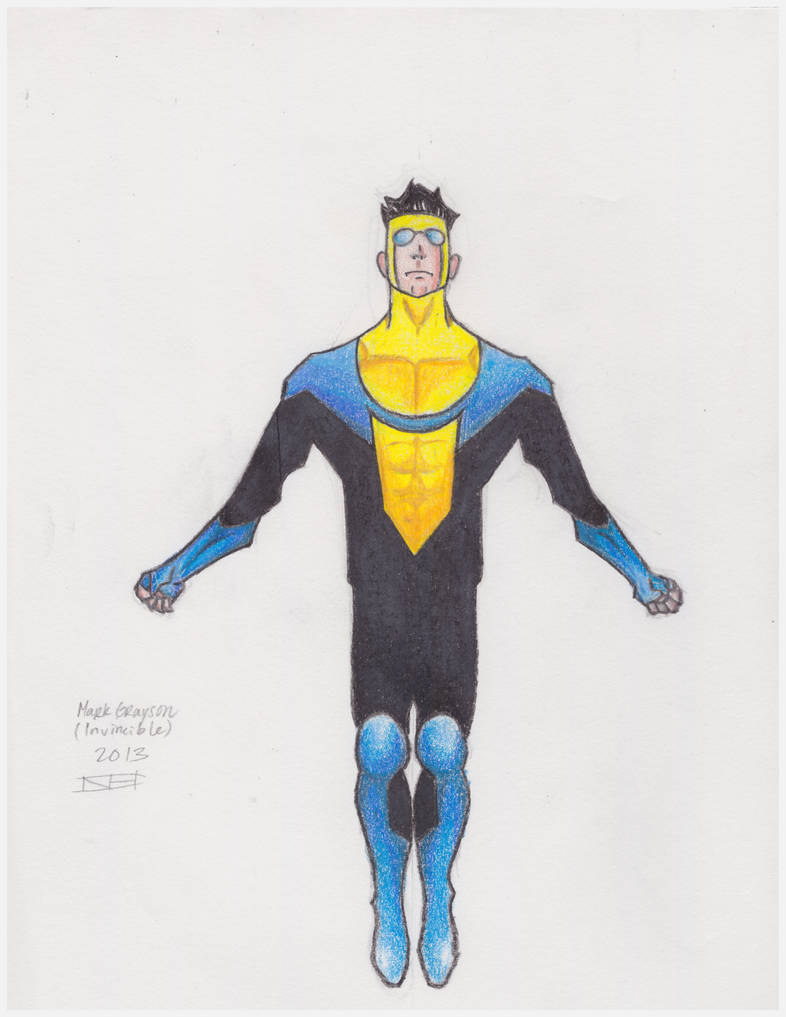 Invincible Illustration (2013) by stevenkly on DeviantArt