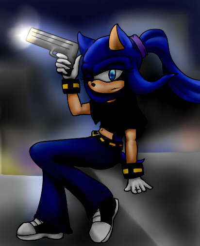 Nebula the hedgehog for gothnebula