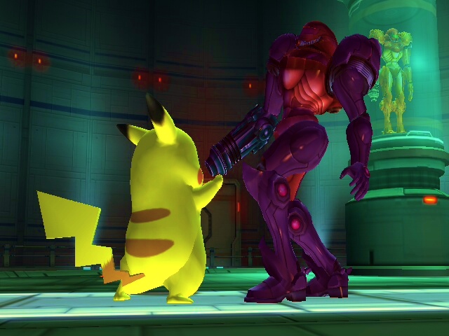 False Pikachu Pikachu dominating False Samus by BlackPanther6190 on DeviantArt