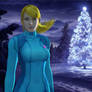 Zero Suit Samus Christmas Photo