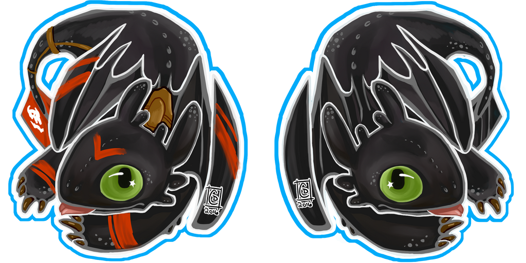 Toothless Chibi by cashewwwsart on DeviantArt