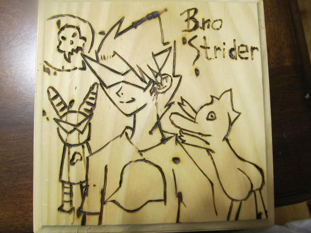Homestuck::Bro Wood Burning by Shindou-Chan on DeviantArt