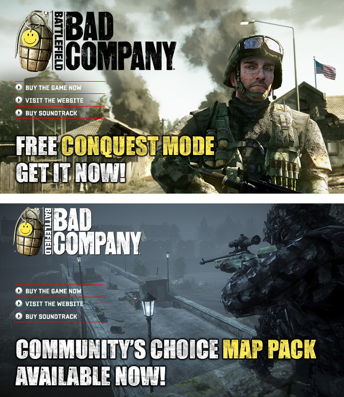 Battlefield: Bad Co. banners 1