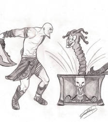 Kratos e a Caixa de Pandora