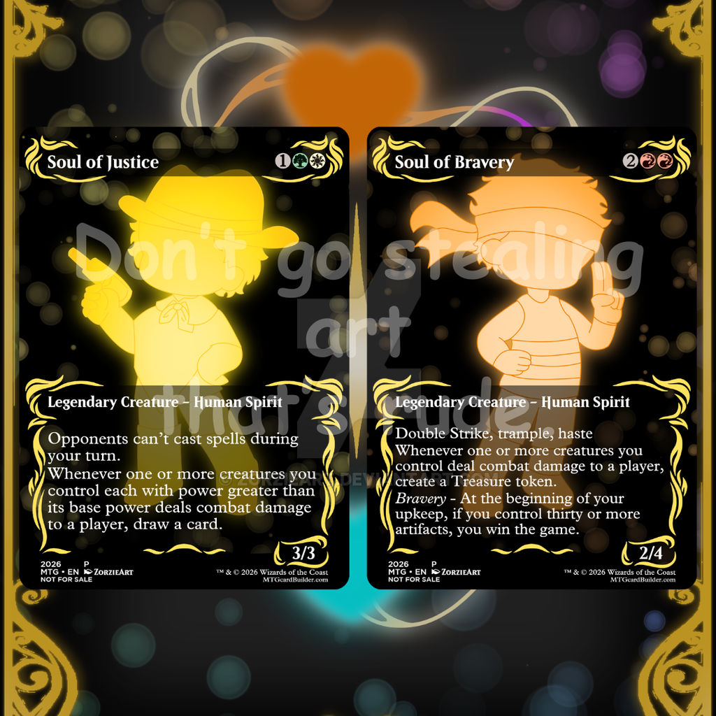 undertale yugioh cards Tarot Prints Undertale Proxies by ZorzieArt on