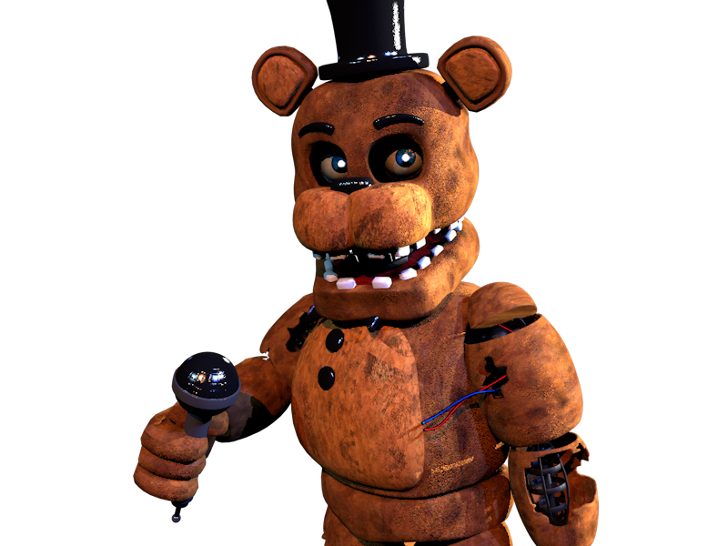 FNaF 2 Withered Freddy c4D Render by puchaolxd on DeviantArt