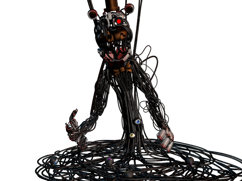 Renders de Molten Freddy en el salvage(modelo por