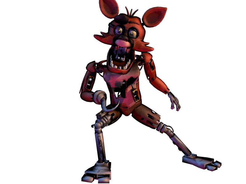 Withered Foxy [C4D/RENDER2] by Fire-Trap980 on DeviantArt