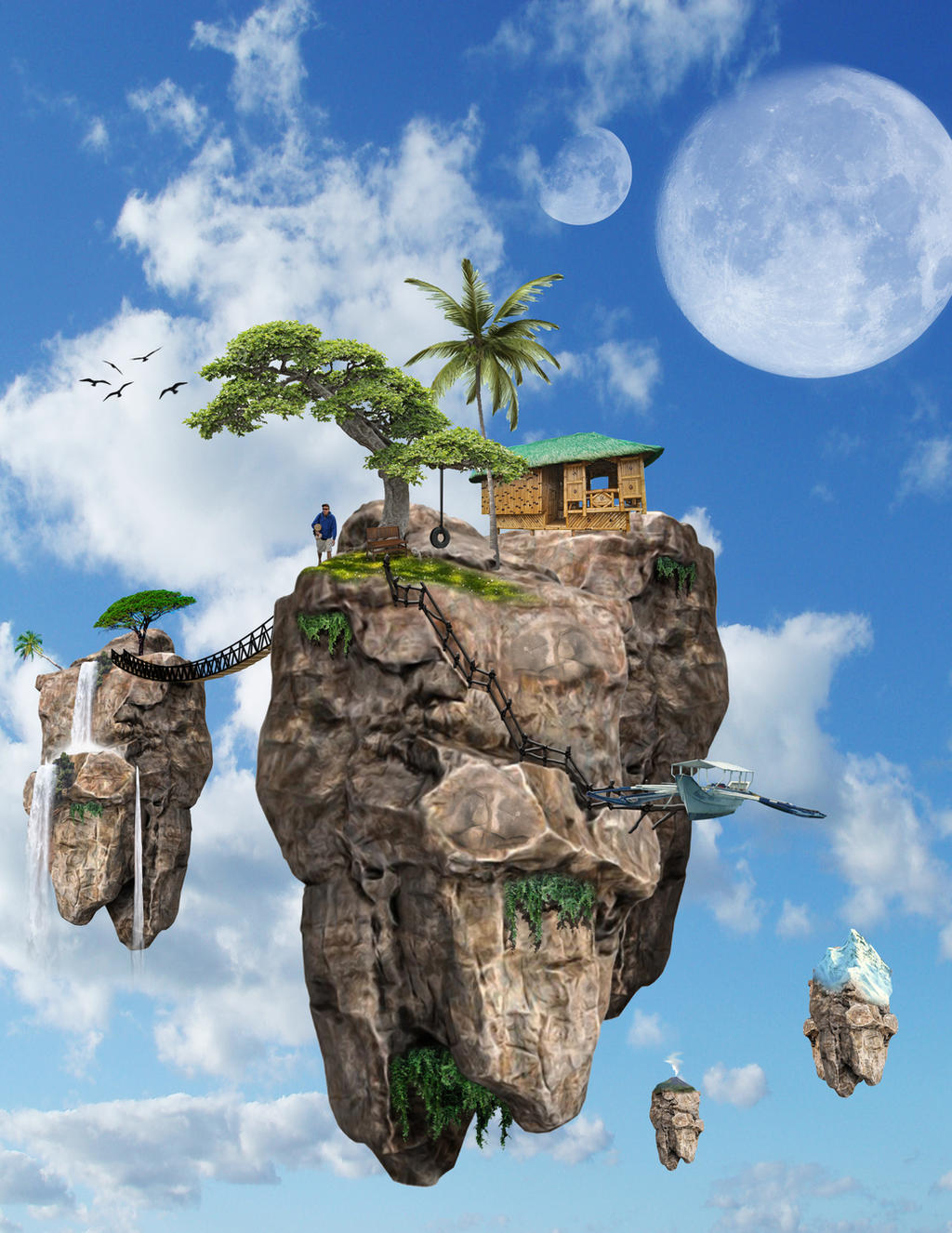 Float Rocks Draw FLOATING ROCKS by Coolotgraphic on DeviantArt