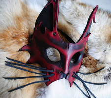 Hi No Neko Leather Mask