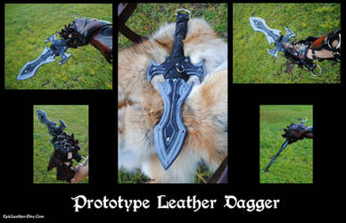 Protype Leather Dagger by Epic-Leather