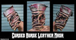 Silent Hill Inspired Cursed Nurse Leather Mask by Epic-Leather