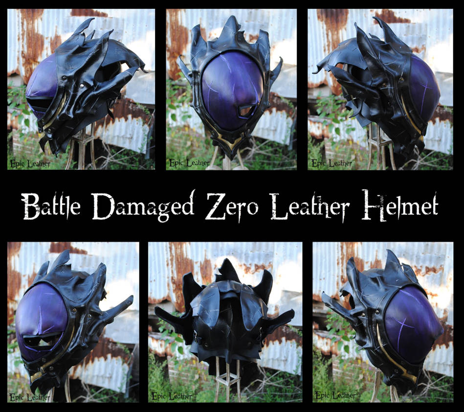 Code Geass Battle Damaged Zero Leather Helmet By Epic Leather On Deviantart Code Geass Battle Damaged Zero Leather Helmet By Epic Leather On Deviantart