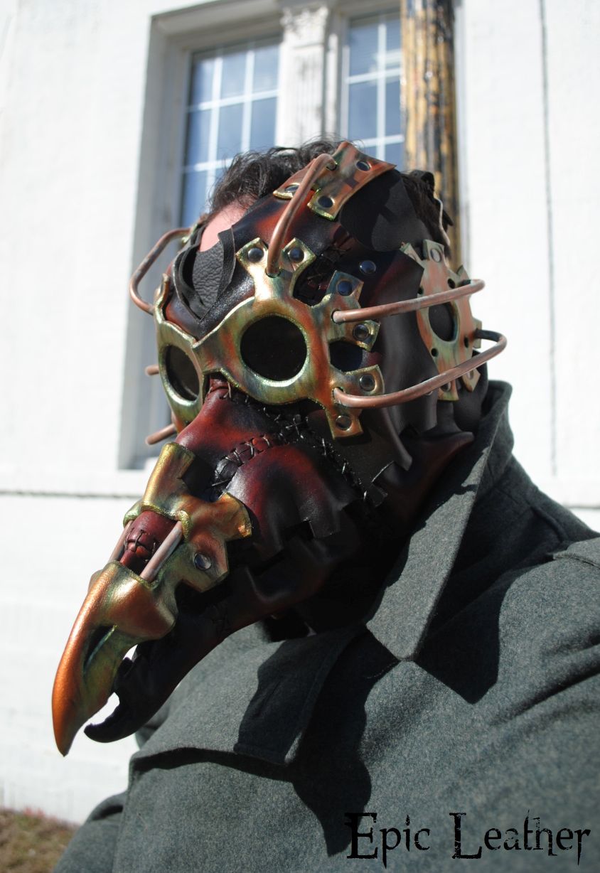 Steampunk Plague Doctor Mask