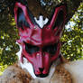 Leather Kitsune Mask