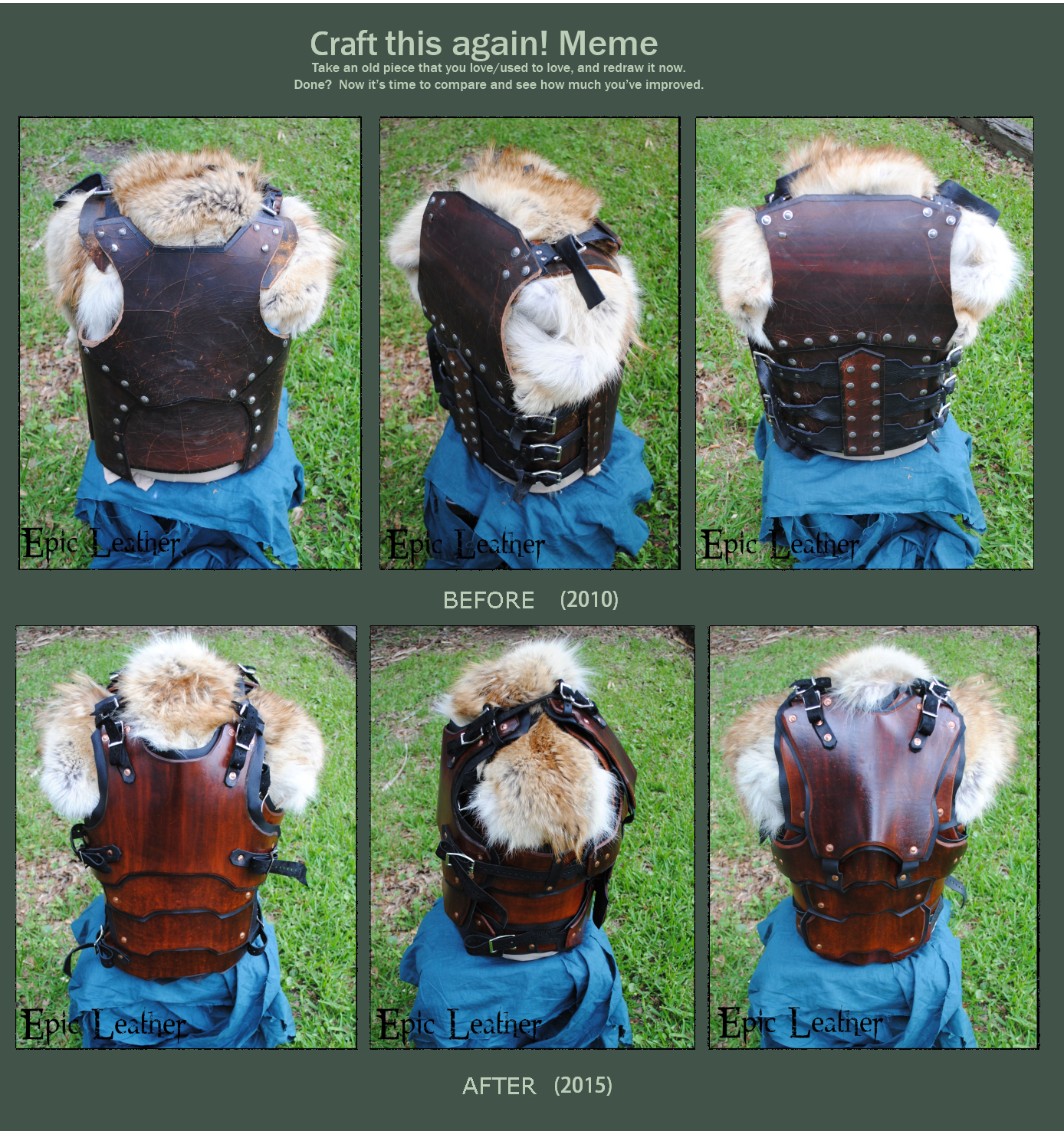 Draw (Craft) This Again: SCA Leather Breastplate