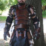 SCA Heavy Combat Leather Armor Kit - Front