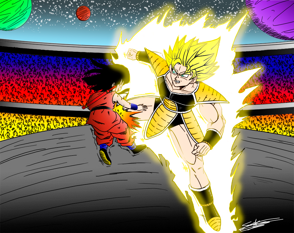 Goku Super Ssj 3- Colorido by Trajano-chan on DeviantArt