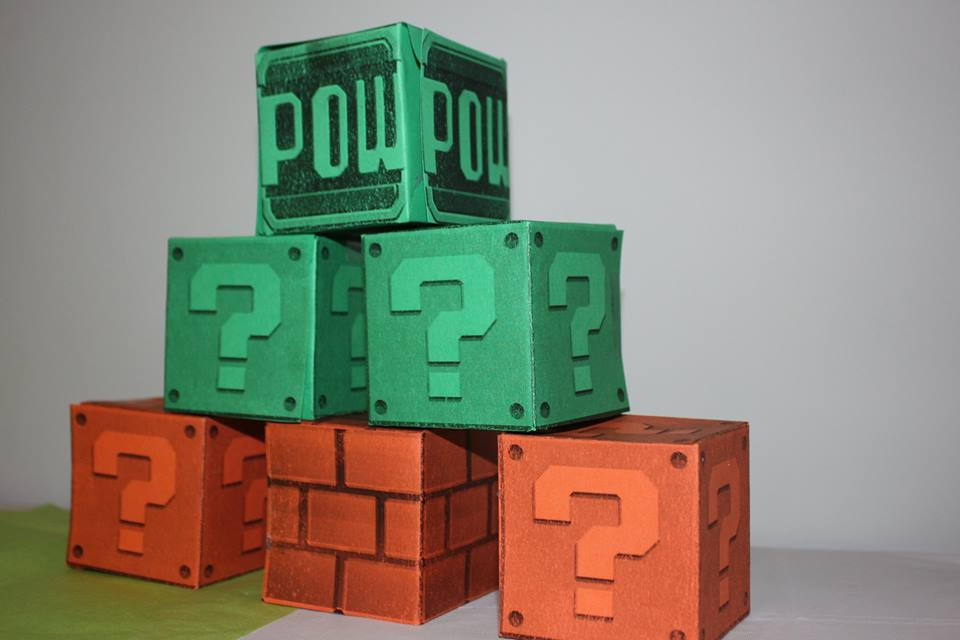 Super Mario block decorations by Greenie-Baby on DeviantArt