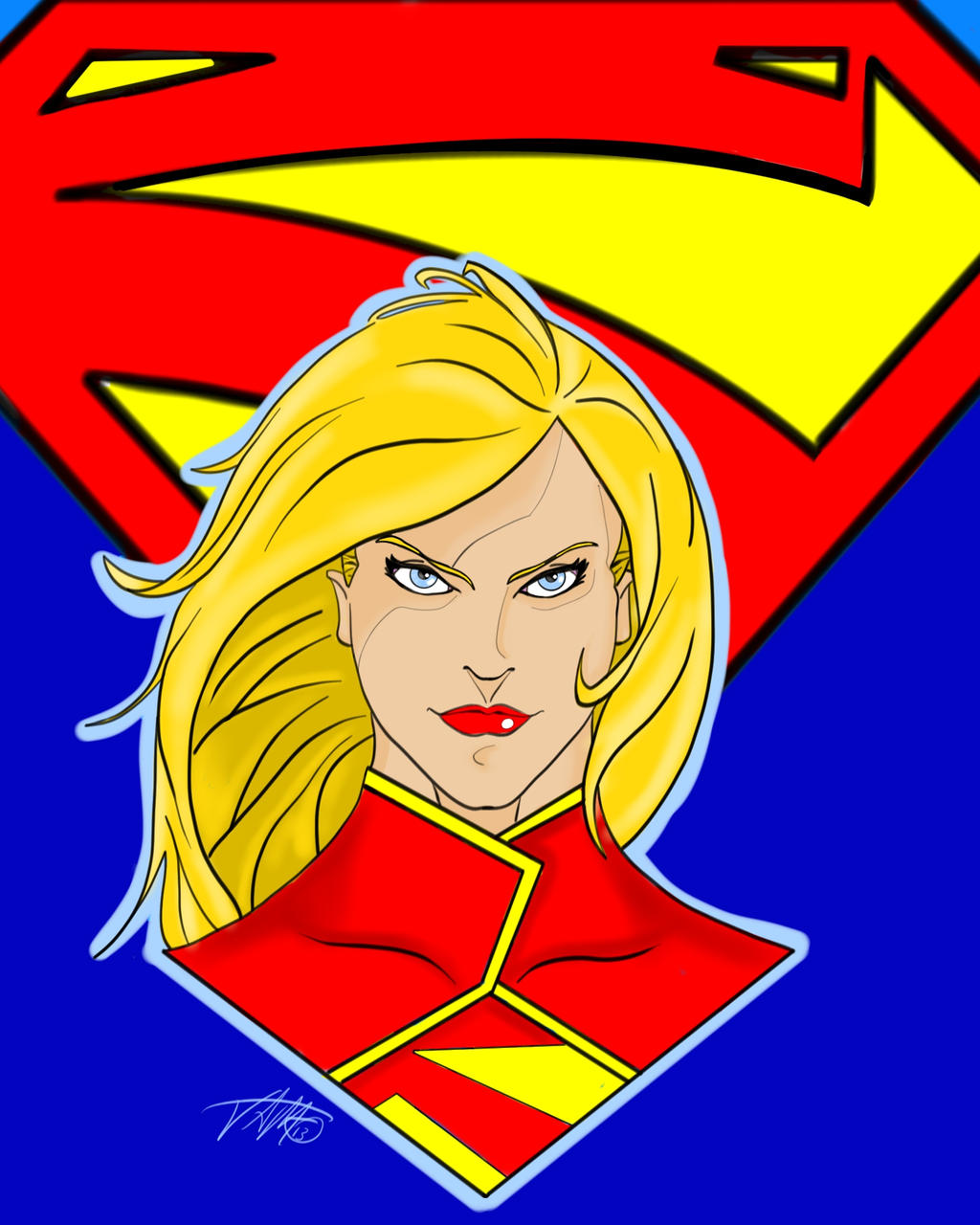 Supergirl Symbol Series 2 V 2.O