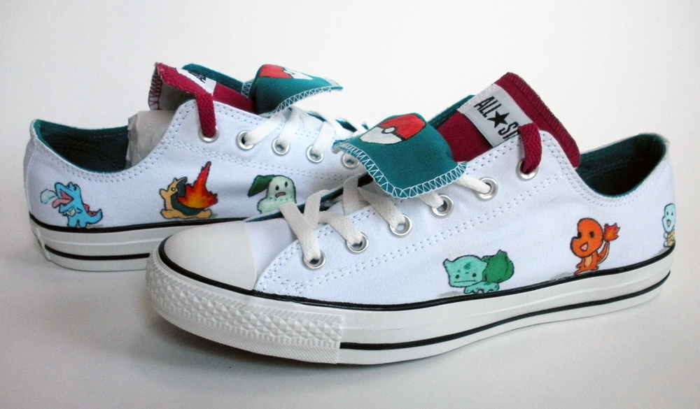 Starter Pokemon Converse