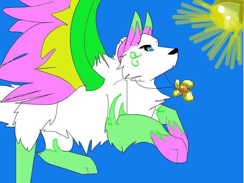 wolf with wings by cookietime88 on DeviantArt
