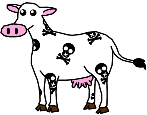 Deadly Cow Logo