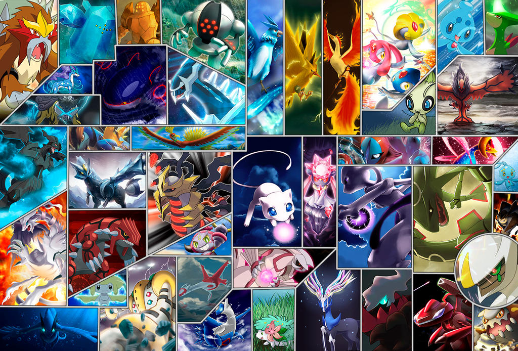 legendary pokemon by juanchillox on DeviantArt