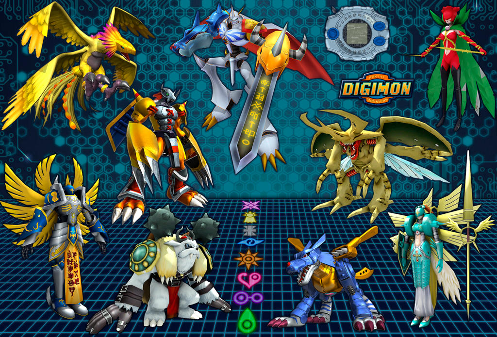 Example Digimon Digimon by juanchillox on DeviantArt