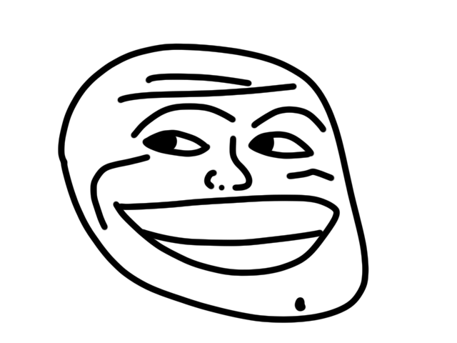 Troll Face PNG by AixaPaameelaa on DeviantArt