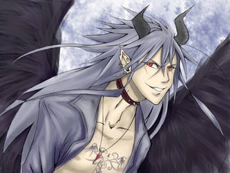 silver haired horny guy XD