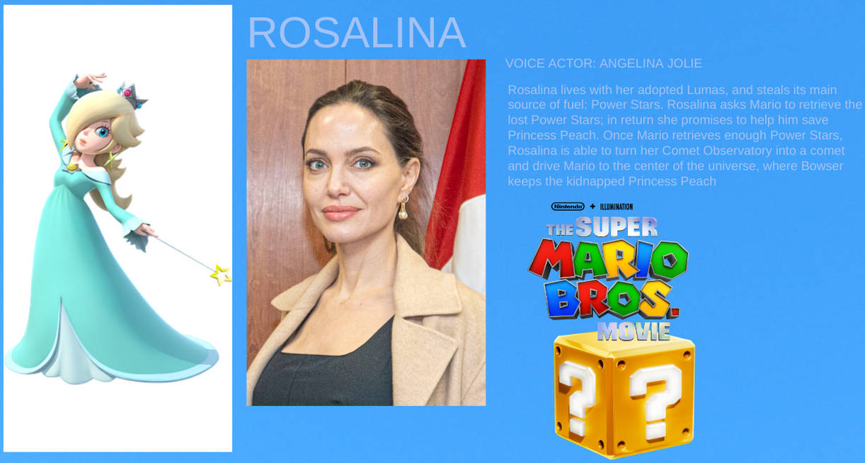 Rosalina in The Super Mario Bros Movie by Noestun123 on DeviantArt