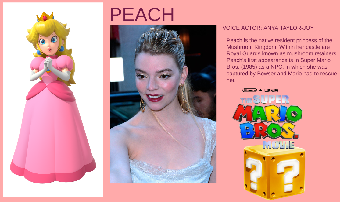 How old is Princess Peach in the Super Mario Bros movie? - Dexerto