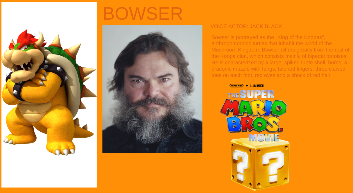 Bowser - The Super Mario Bros. Movie by Rubychu96 on DeviantArt