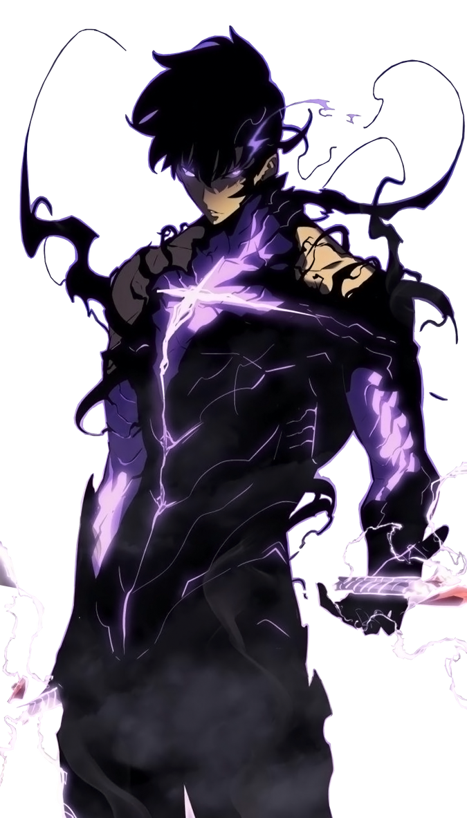 Render Sung Jin woo Solo Leveling by Nell99 on DeviantArt Render Sung Jin woo Solo Leveling by Nell99 on DeviantArt