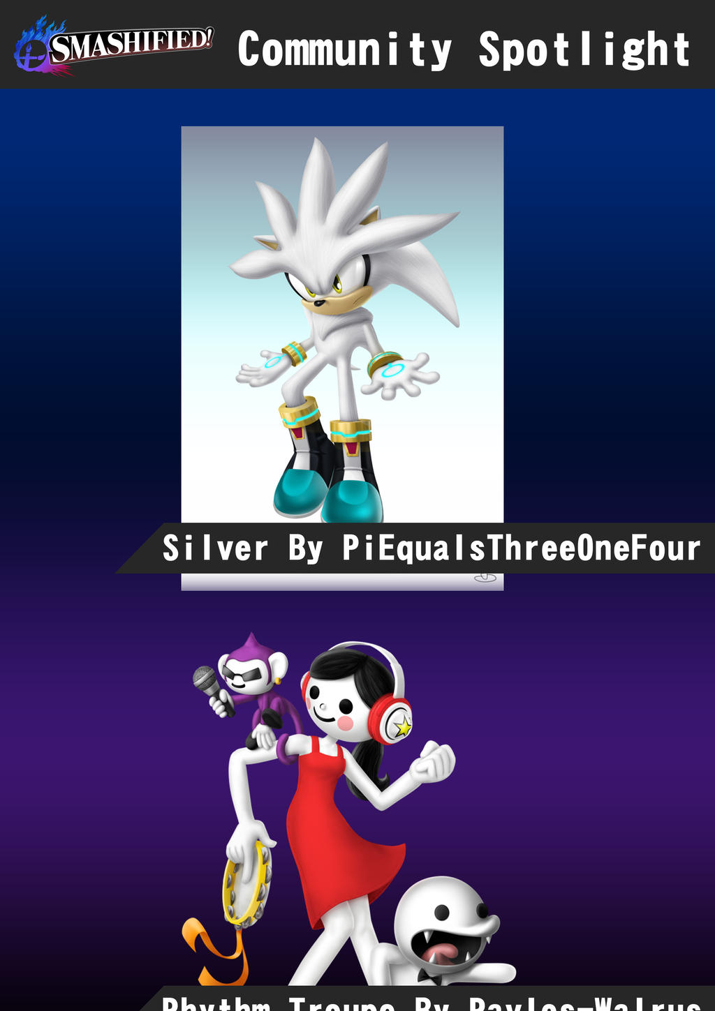 Smashified Website (Idea) Community Spotlight Page by mich21460