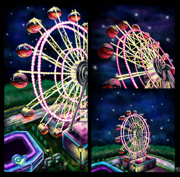 Black Adventures Ferris Wheels