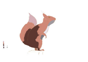 Red squirrel WIP