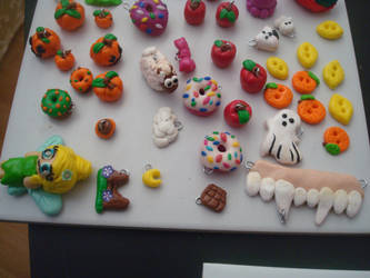 different clay models