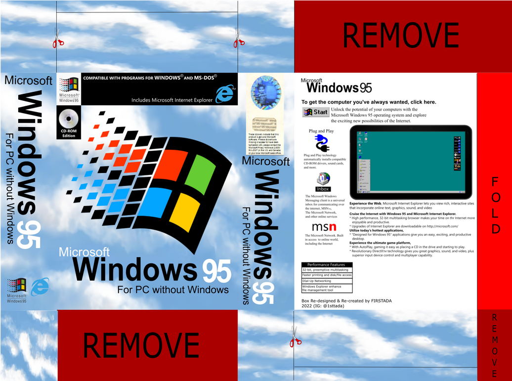 MICROSOFT WINDOWS BOX (RE-CREATION) by Firstada on DeviantArt
