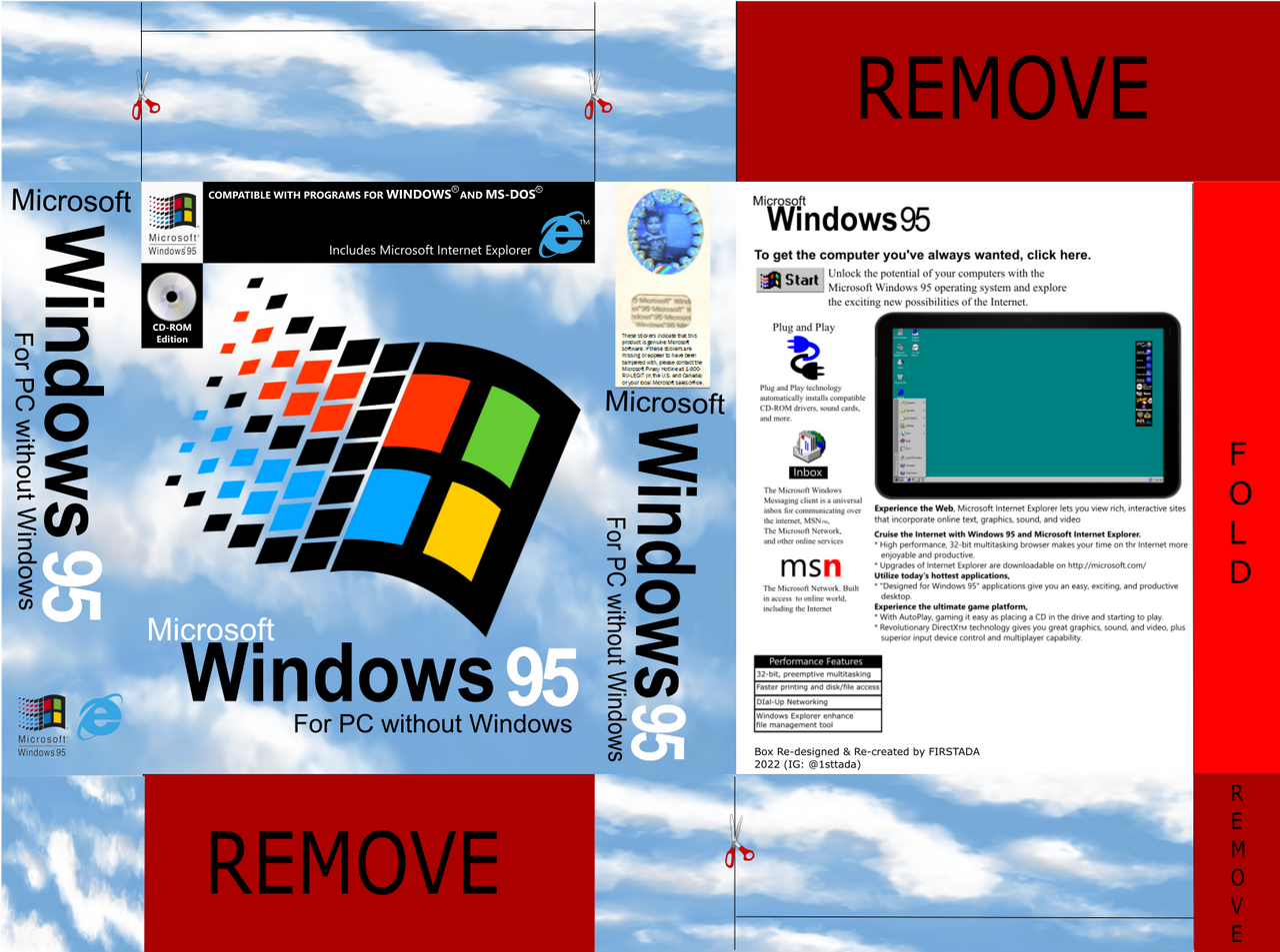 MICROSOFT WINDOWS BOX (RE-CREATION) by Firstada on DeviantArt