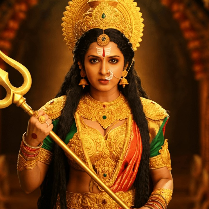 Goddess Durga by fortd on DeviantArt