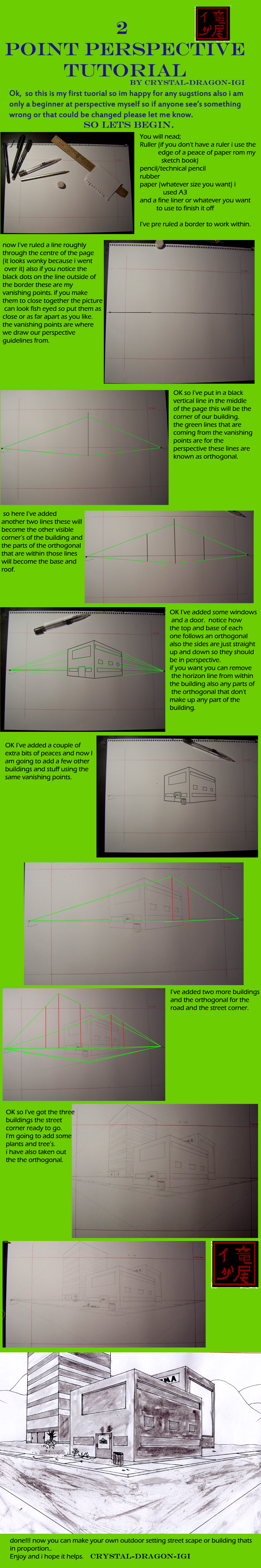 2 point perspective tutorial