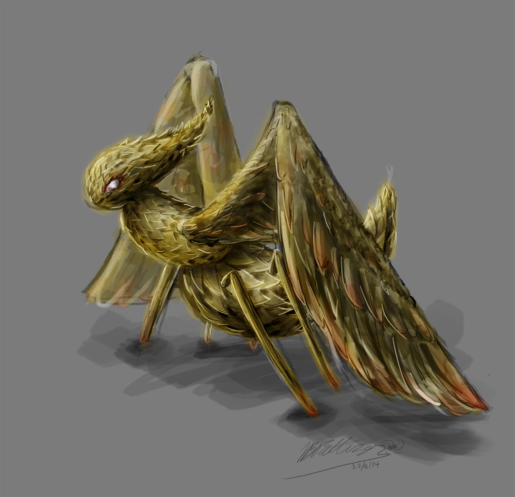 Monster bug concept