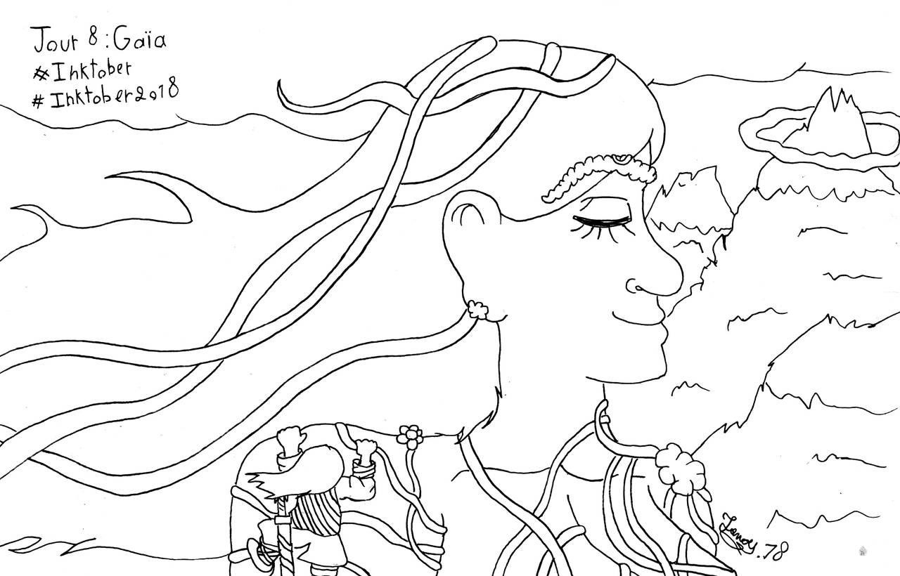 Inktober 2018 jour 8 by Jonas-D