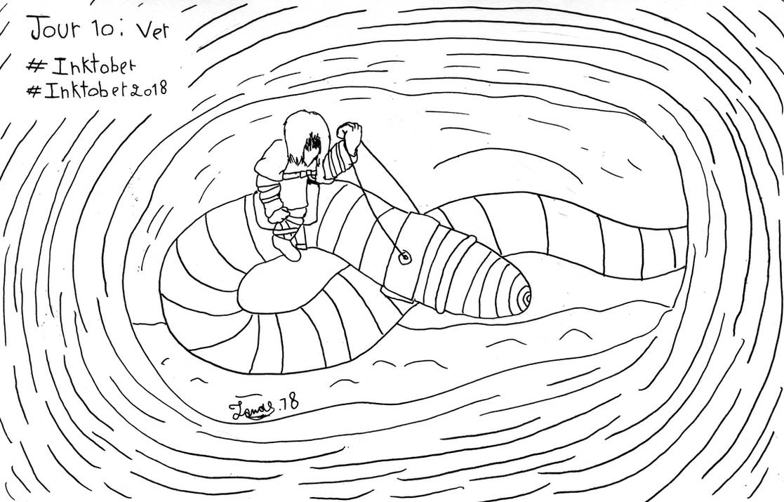 Inktober 2018 jour 10 by Jonas-D